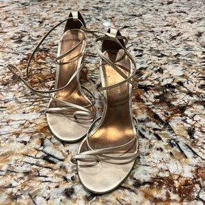 Antonio Melani Gold strapped Sandels